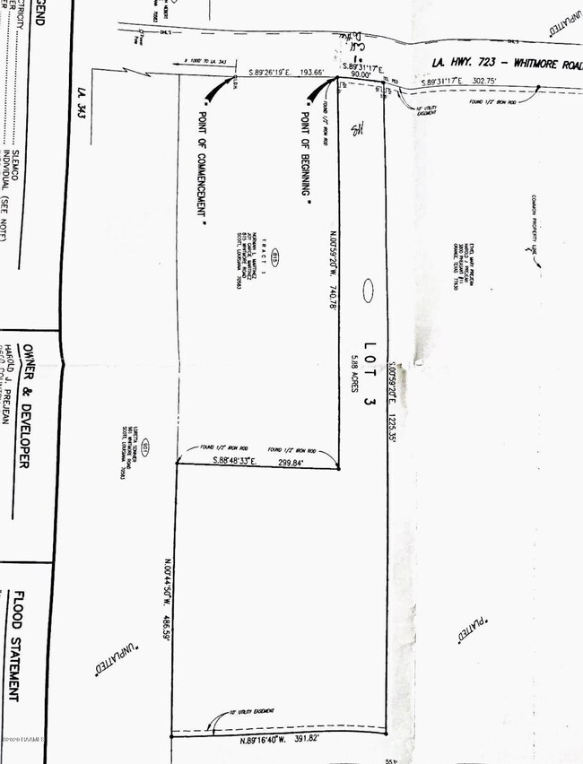 811 Whitmore PLAT