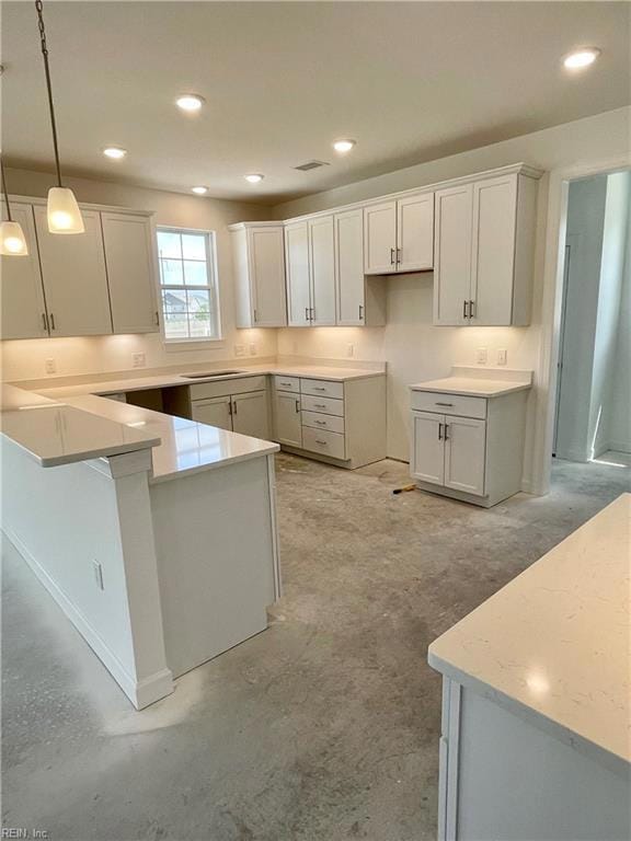 Photo of kitchen in actual home. Still time to add flooring!