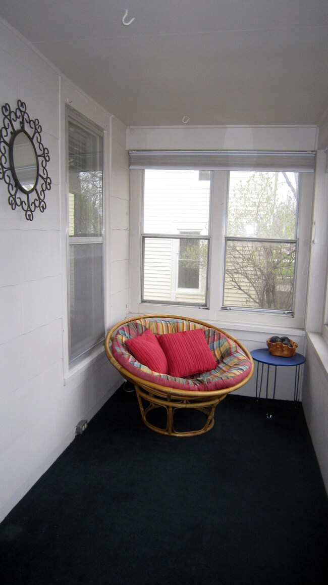 Enclosed front porch
