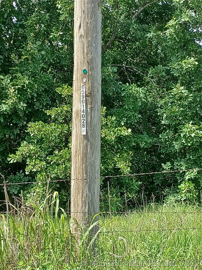 This is the property line marked road in front wit