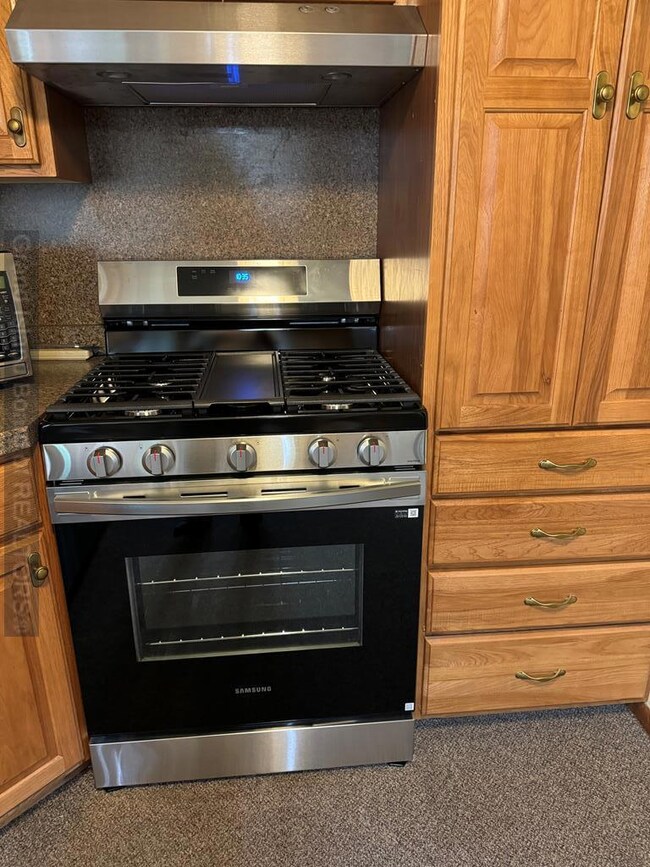 New Gas Stove and Exhaust