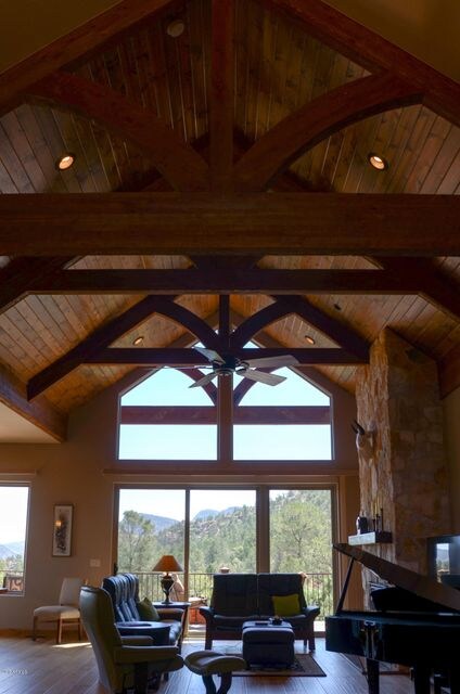 Vaulted Ceilings in Great Room
