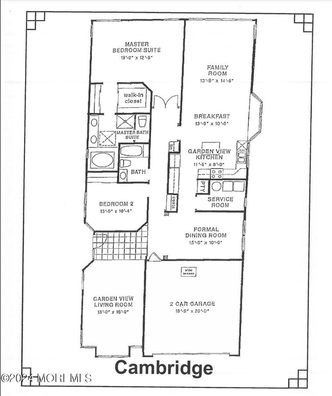 Cambridge FloorPlan