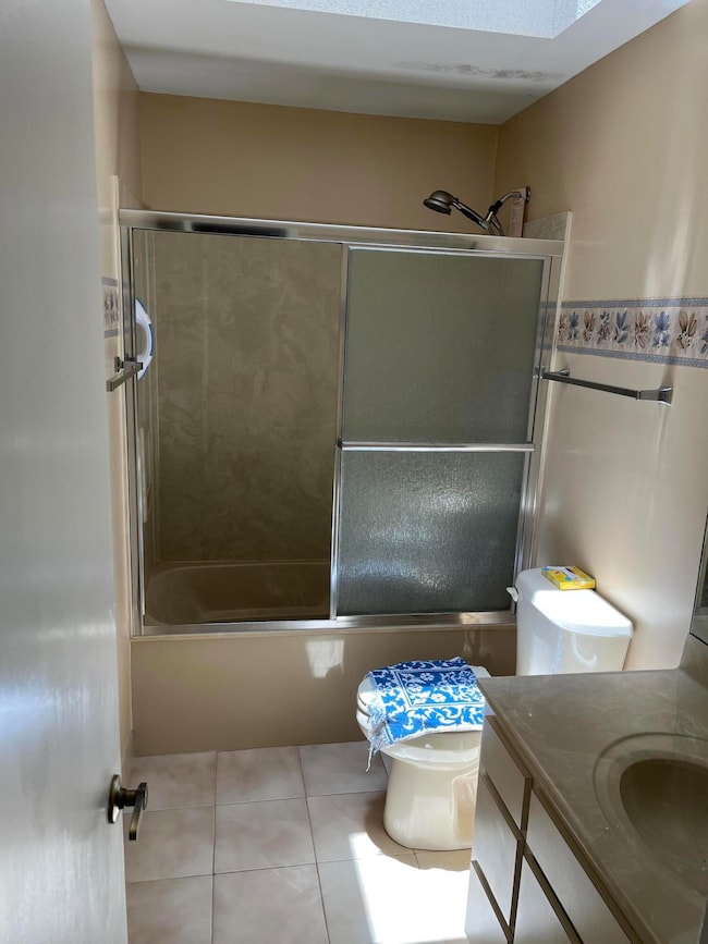 Guest Bath with skylight