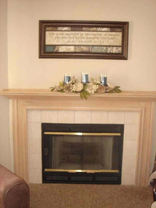 FIREPLACE IN LIVING ROOM