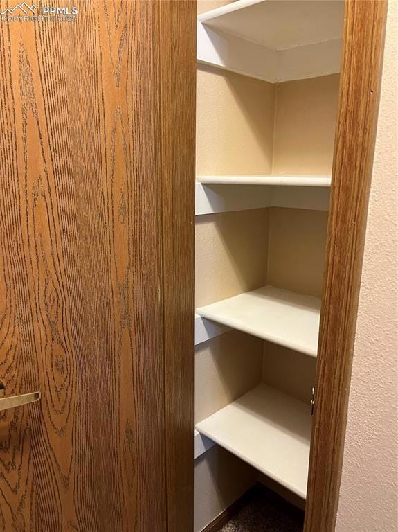 Hall closet great for towels and linens and etc
