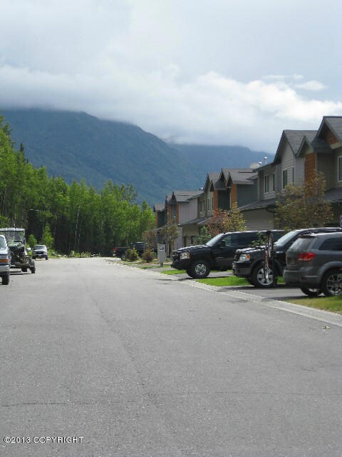 Down the road, left