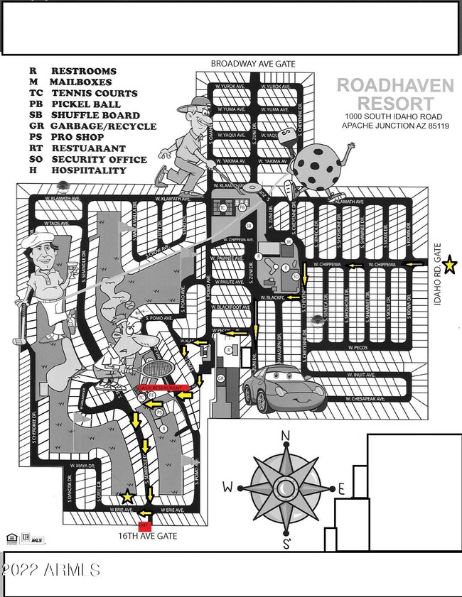 ERIE map