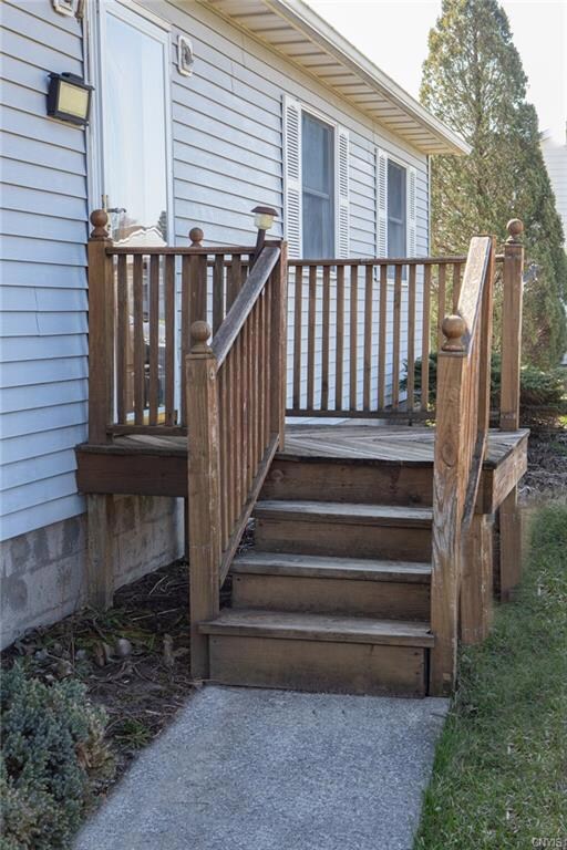 The front entrance which is wheelchair ready!
