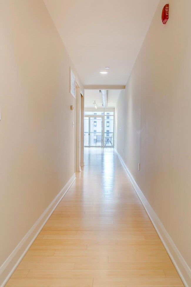 Hallway in Unit