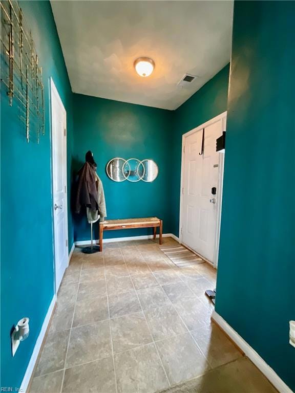 Welcome! Nice foyer and closet area….