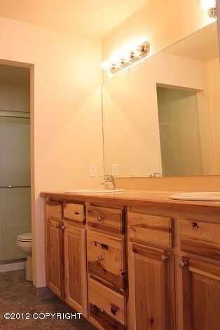 Master Bath with Double Sinks