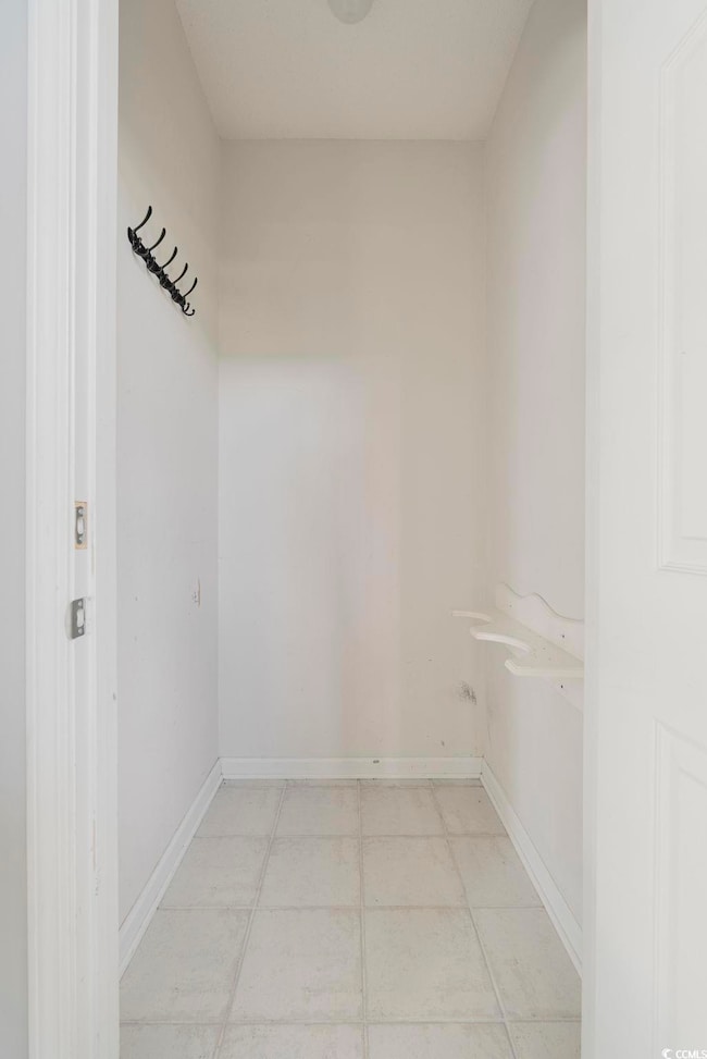 Mudroom with baseboards