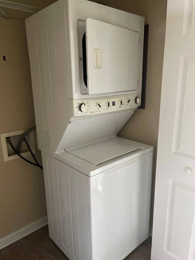 Leaving Washer and Dryer
