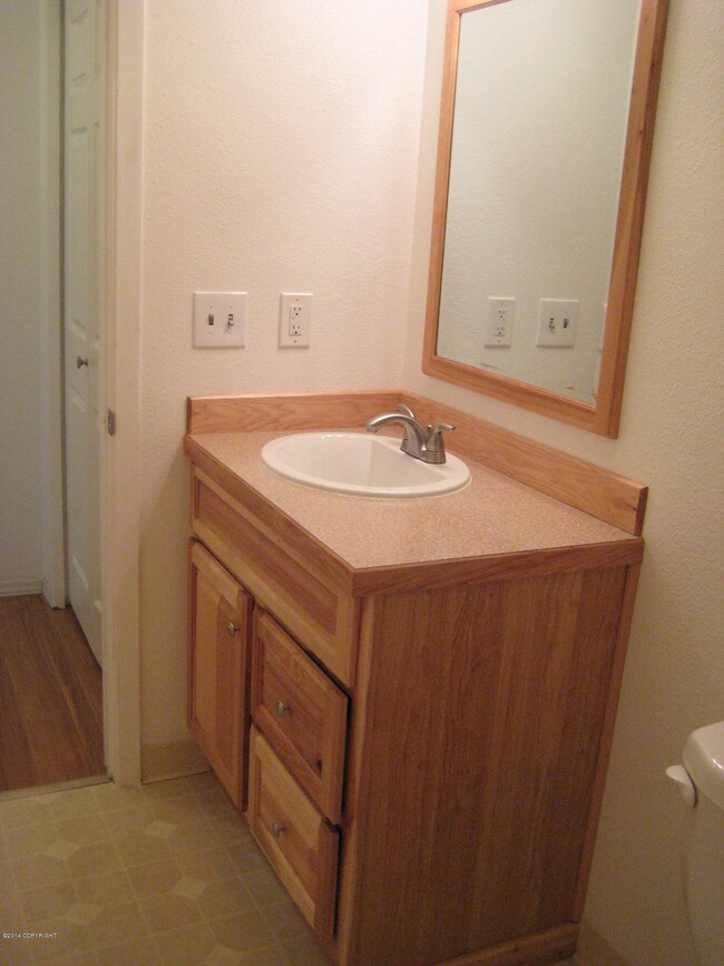 New Bathroom Cabinet & Sink