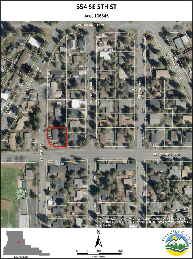 DIAL map of 554 SE 5th