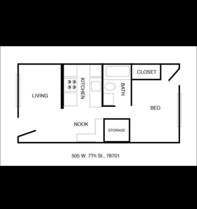 View of room layout