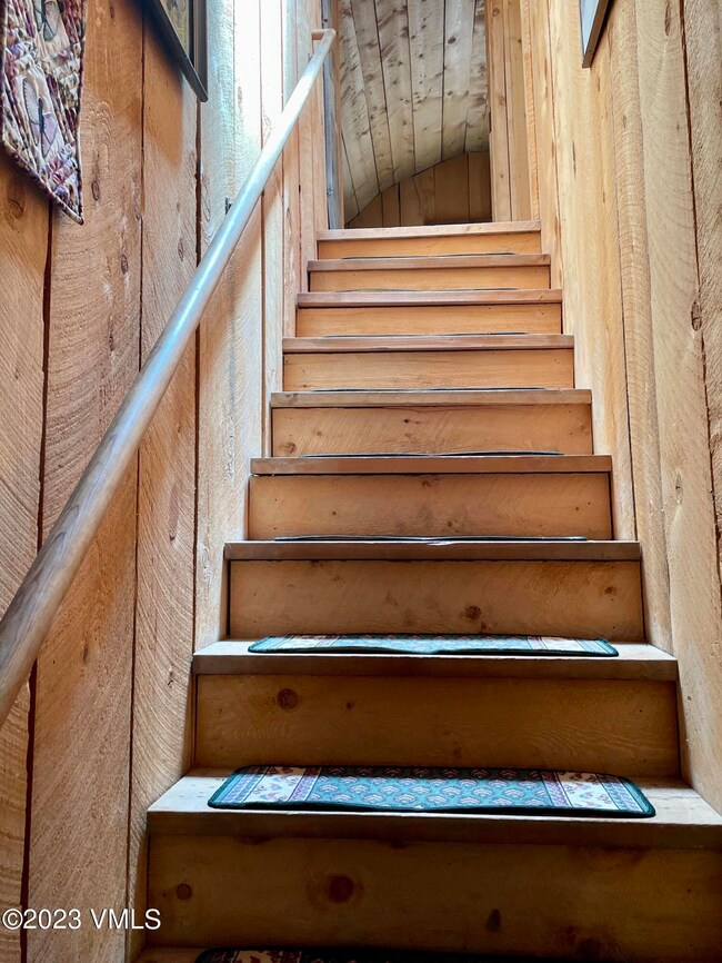Stairs to bedrooms