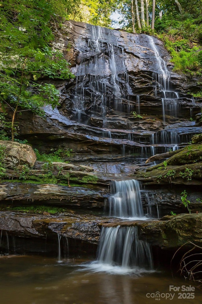 The amazing waterfall lot on the 