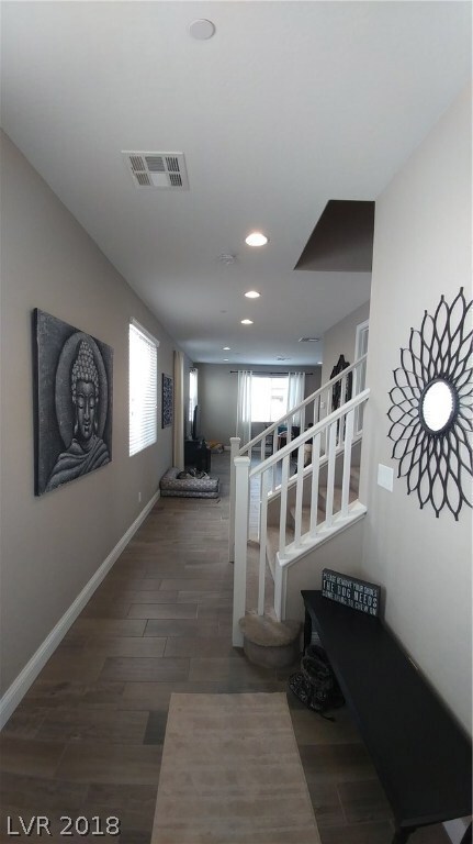 View as you enter the house.