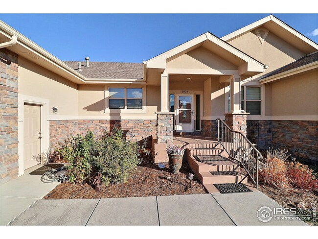 Inviting Front Entrance Welcomes Family and Friends