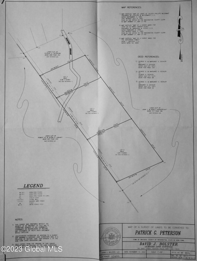 2023 Lands End 4 Lot Survey