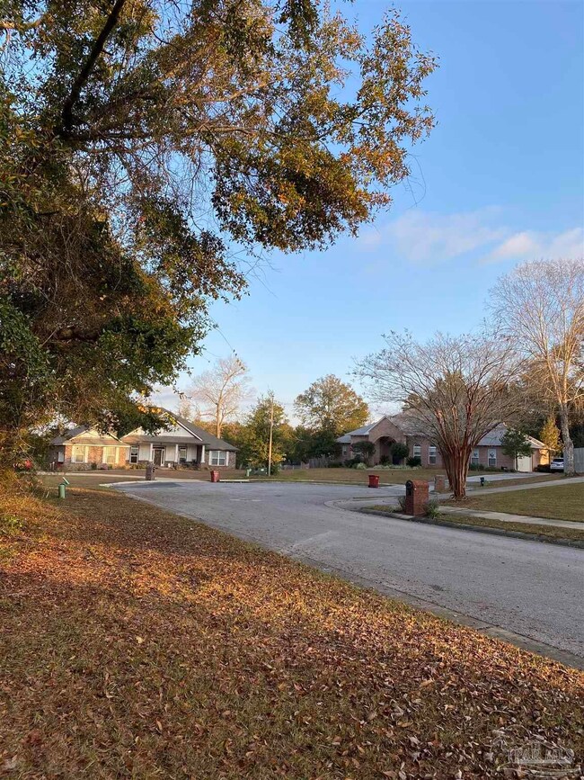 View of Homes In Cul-De-Sac Down From Lot
