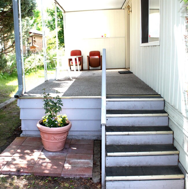 Front covered patio