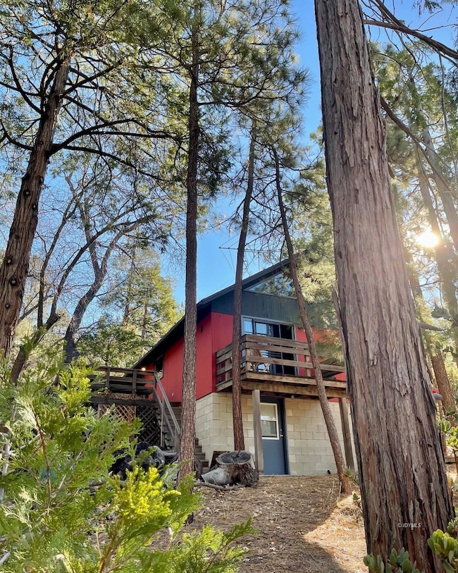 Back of property