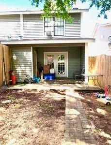 View of rear view of property