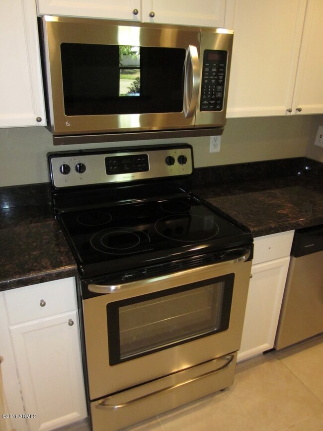 New stainless steel appliances