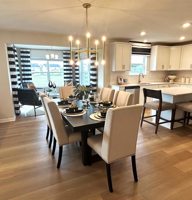 Dining Area- Picture of Model Home