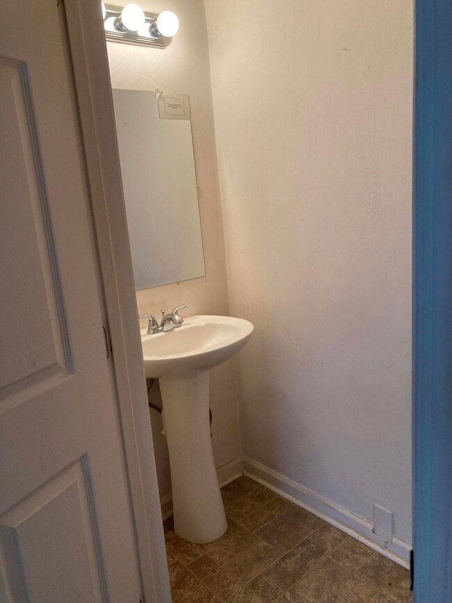 main level half bath