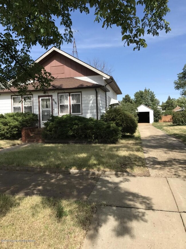 Front driveway