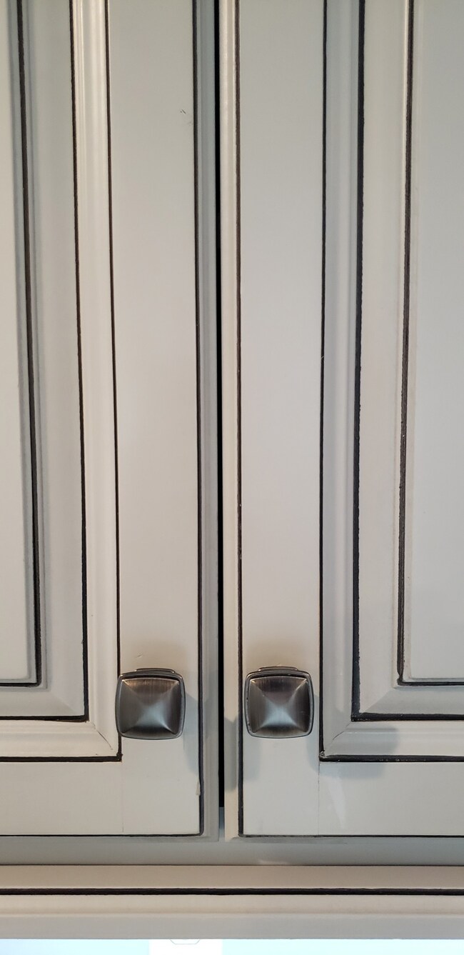 Take a close look at these beautiful cabinets in the kitchen!