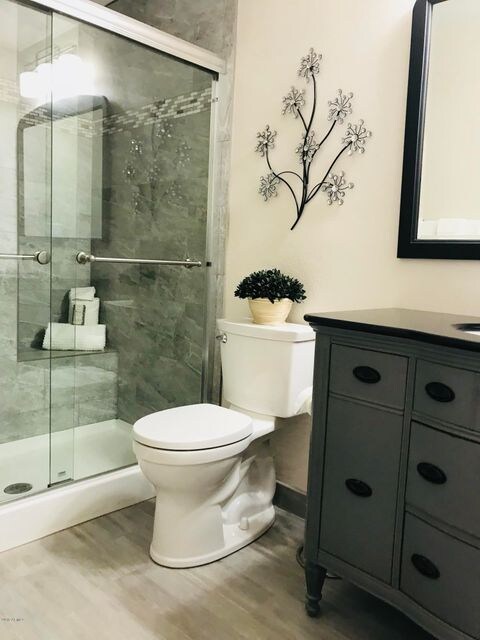 Master Bathroom High Efficiency Toilet