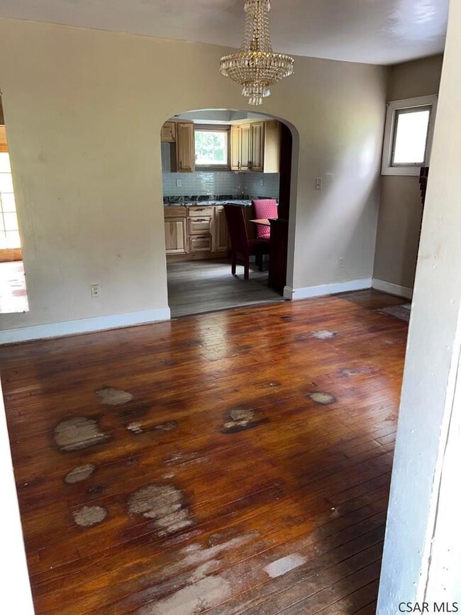 Living Room from front door entry
