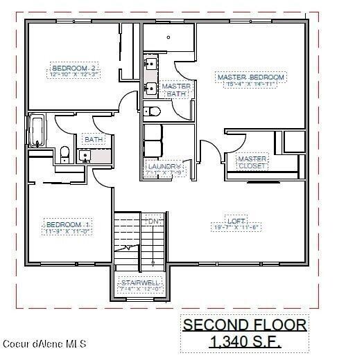 Boise floor 2 floor plan