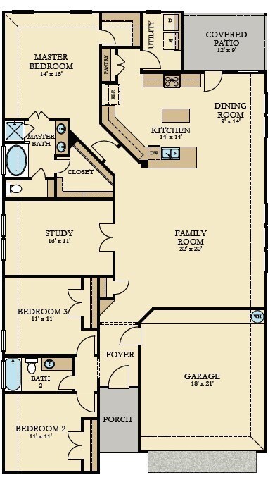 346 Jewett Meadow Dr, Magnolia, TX 77354 - photo 2