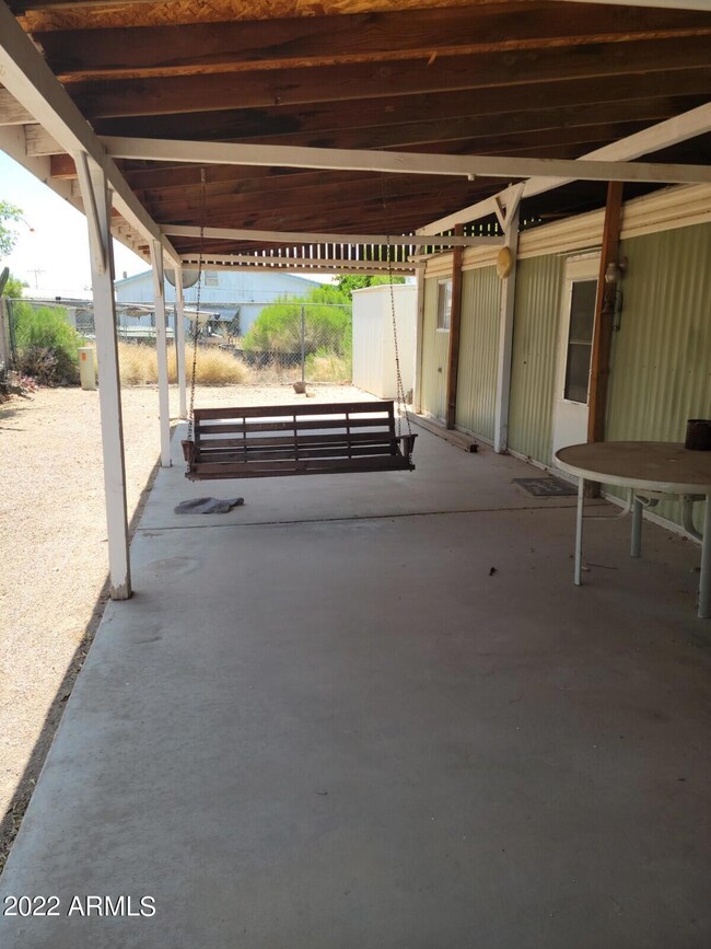 side patio proch swing
