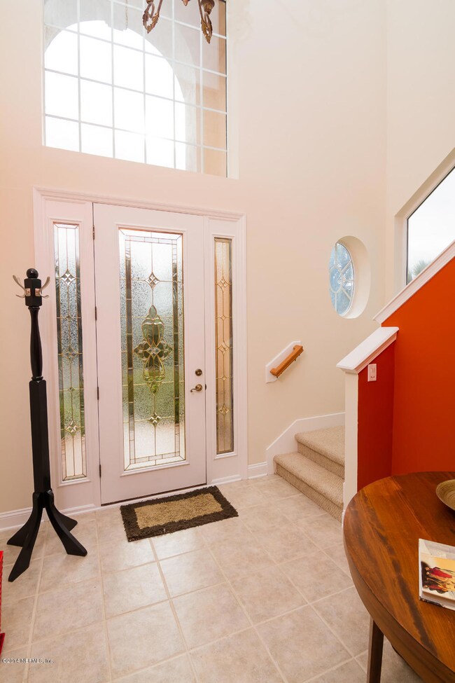 Leaded Glass Front Door