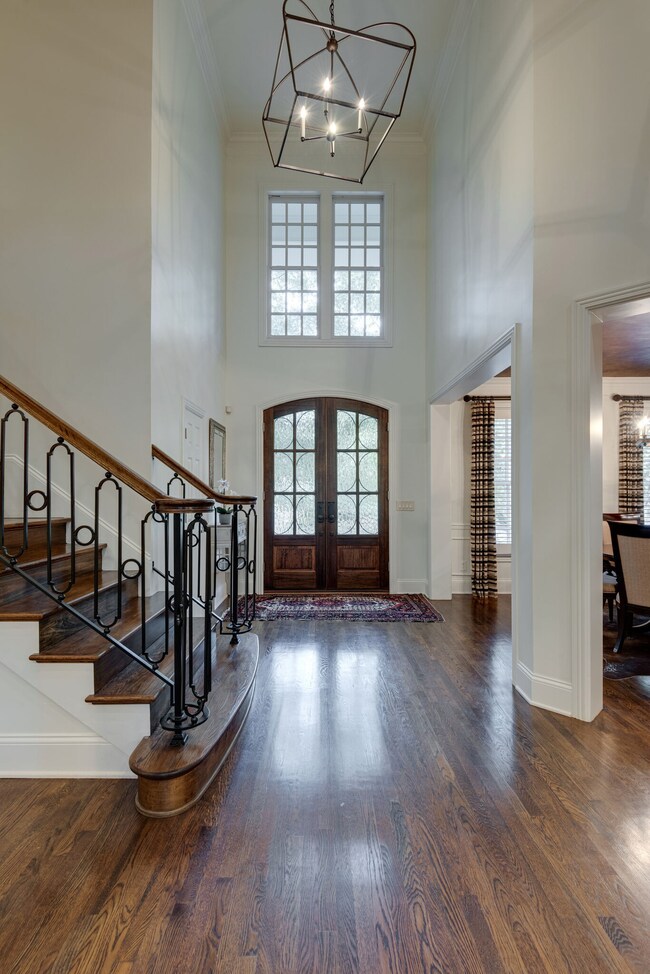 There is a front and back stairwell leading you to the second floor