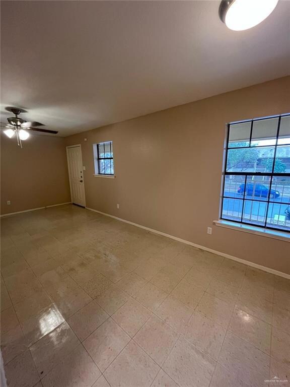 Living room and dinning room
