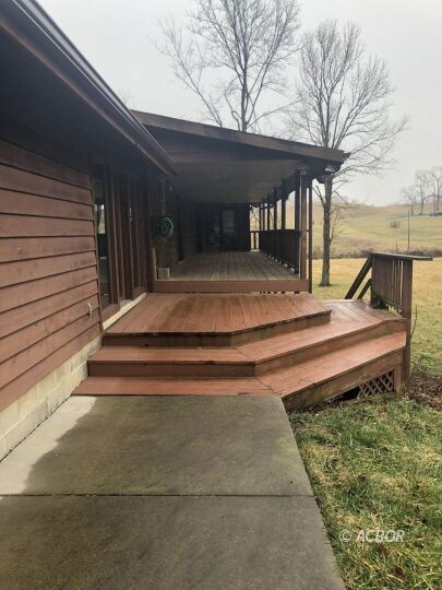 Back deck