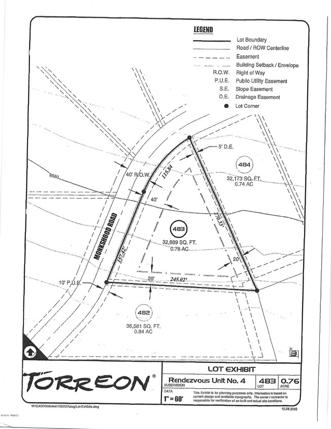 Topo Of Lot