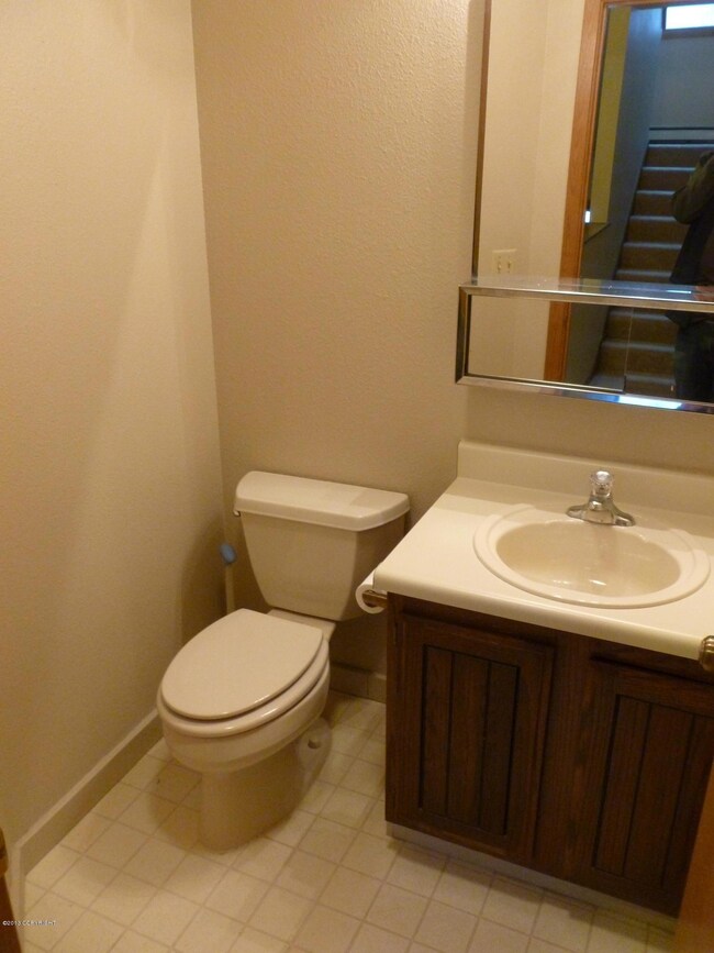 half bath second level