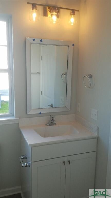 Downstairs Vanity for Full Bathroom