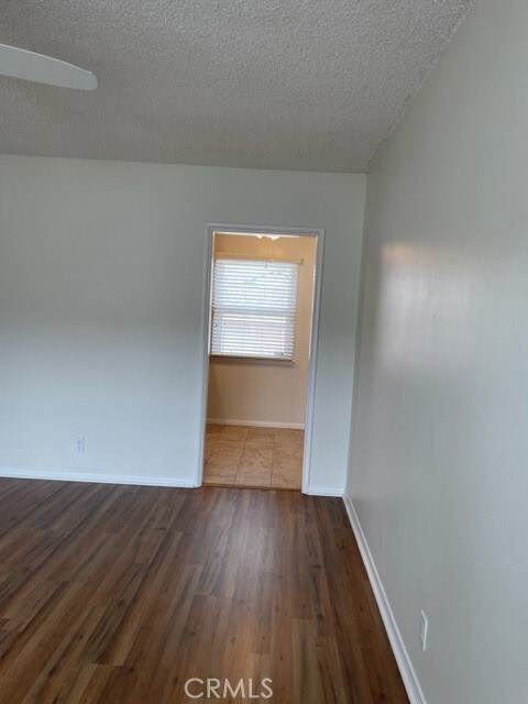 View from the entrance to the kitchen entrance