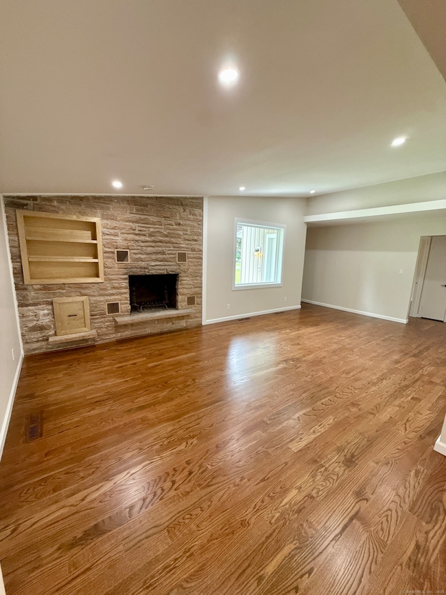 Recessed lighting throughout.