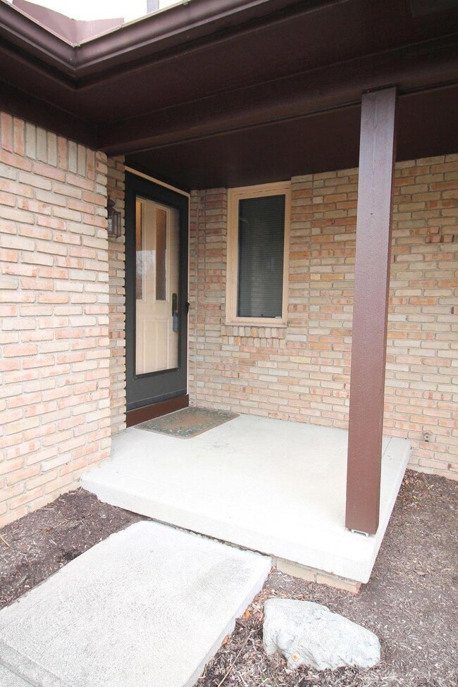 Covered front step